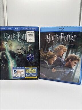 Harry Potter and the Deathly Hallows Parts 1 & 2 Blu-ray Set - Warner Bros, PG,
